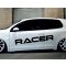 RACER felirat tuning matrica (30x122 cm)