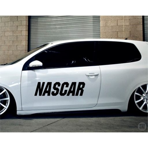 NASCAR autó felirat tuning autómatrica (30x110 cm)