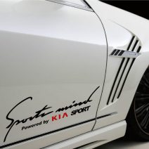 Kia autómatricák – tuning és logó dekoráció