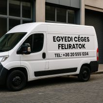 Egyedi autómatricák és cégfeliratok – autóreklám és logó készítés