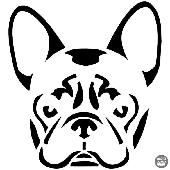 Francia bulldog matrica 6