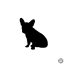 Francia bulldog matrica 14