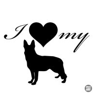 Németjuhász matrica 11