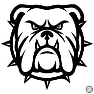 Angol bulldog matrica 7