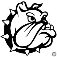 Angol bulldog matrica 17