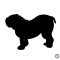 Angol bulldog matrica 25