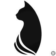 Macskafej "1" matrica