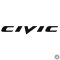 Honda matrica Civic felirat 1