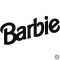 Barbie Felirat - Szélvédő matrica