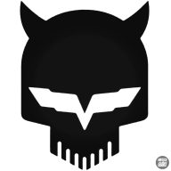 Corvette Elwood halálfej matrica