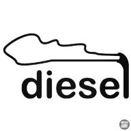 Diesel - Szélvédő matrica