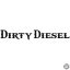 Dirty Diesel "1" - Szélvédő matrica