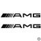 2 db Mercedes AMG felirat matrica