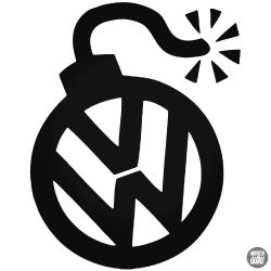 Volkswagen embléma matrica
