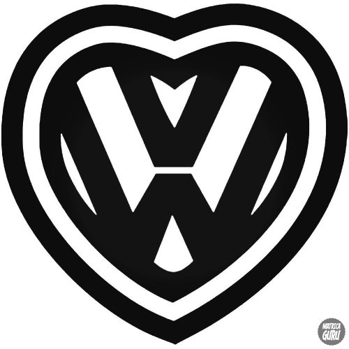 Volkswagen matrica Love