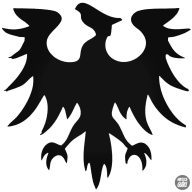 Madár jel "1" matrica