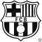 FC Barcelona logó matrica