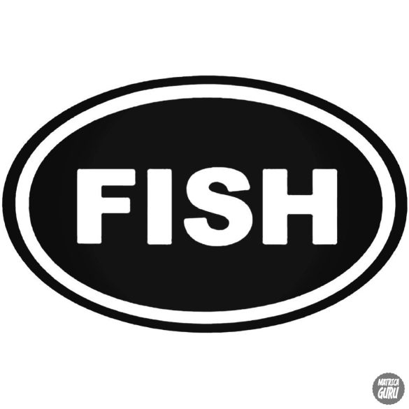Fish felirat matrica
