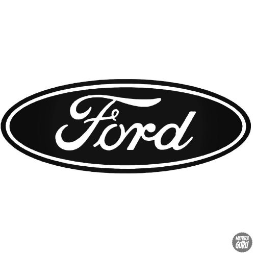 Ford sima logó matrica 