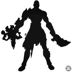 God of War Kratos "2" matrica