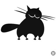 Vidám cicus matrica