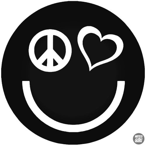 Peace Love Smiley - Autómatrica