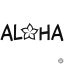 Aloha felirat - Szélvédő matrica