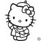 Utazó Hello Kitty Hello matrica