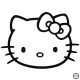 Hello Kitty matrica 1