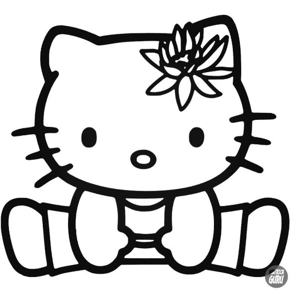 Hello Kitty matrica terpesz