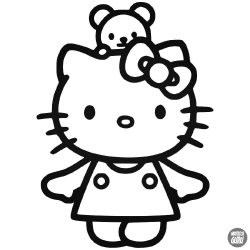 Hello Kitty matrica és a kisállat