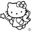 Hello Kitty matrica tündér