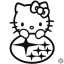 Hello Kitty Subaru matrica
