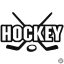 Hockey felirat matrica