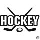 Hockey felirat matrica