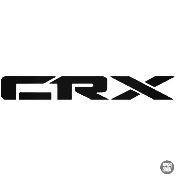 Honda CRX felirat matrica