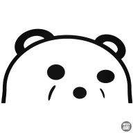 Cukimaci "1" - Szélvédő matrica