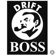 Drift BOSS - Szélvédő matrica