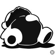 Drift Panda - Szélvédő matrica