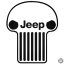 Jeep halálfej matrica