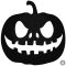 Halloween tökfej "1" matrica