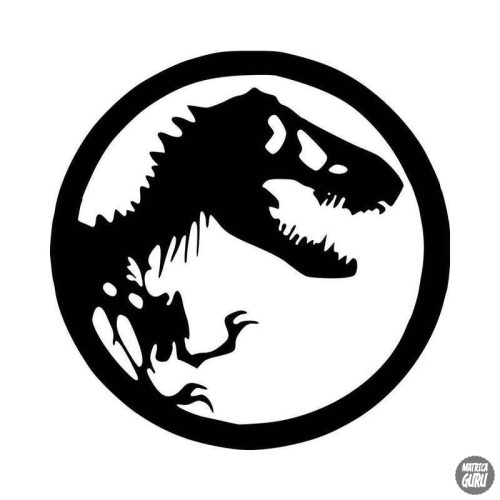 Jurassic Park logó "1" Autómatrica