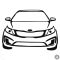 Kia RIO "1" matrica