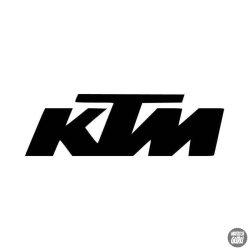 KTM felirat matrica