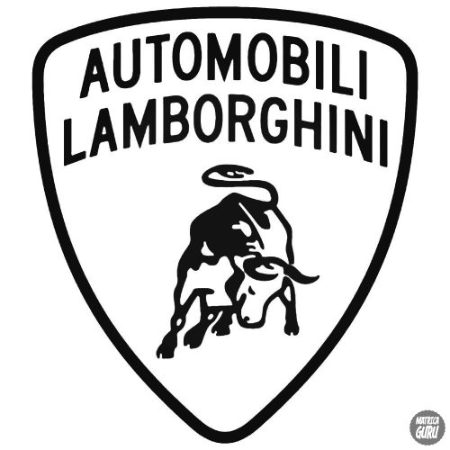 Automobili Lamborghini - Szélvédő matrica