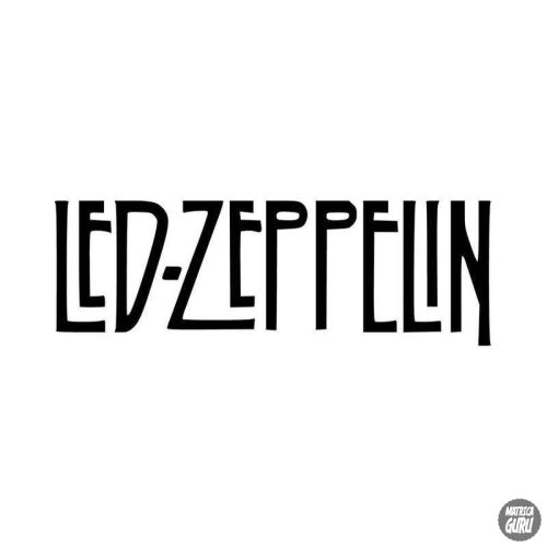 Led Zeppelin felirat Autómatrica