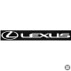 Lexus márkajelzés matrica