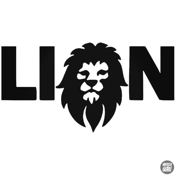Lion oroszlán fej matrica