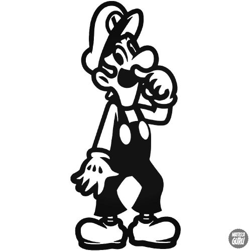 Luigi Super Mario matrica