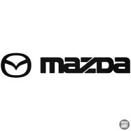 Mazda logó és felirat matrica